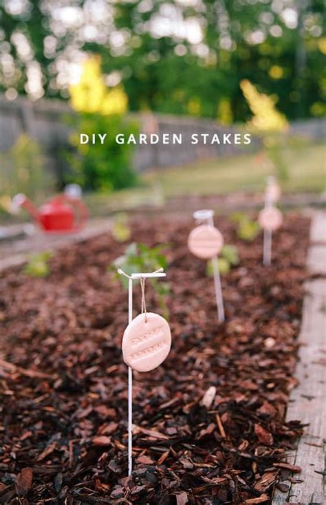 diy garden stakes|30 Best DIY Garden Stake Ideas .